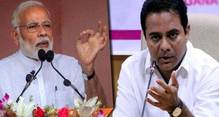 వ్యాగన్ల ఫ్యాక్టరీకి శంకుస్థాపన చేసిన మోడీ…కోచ్ ఫ్యాక్టరీ ఇస్తామని, రిపేర్ షాపు ఇస్తారా అంటూ ప్రశ్నించిన కేటీఆర్