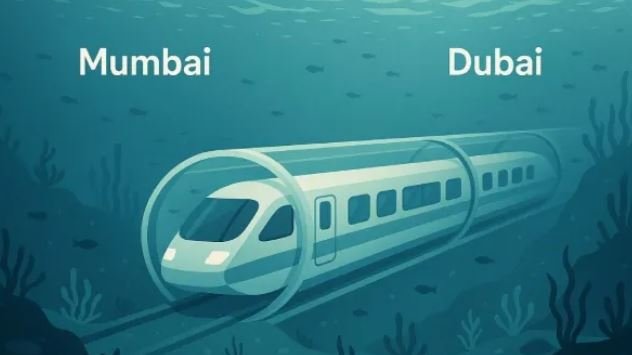 భారత్ టూ దుబాయ్: సముద్రం అడుగున రైలు ప్రయాణం