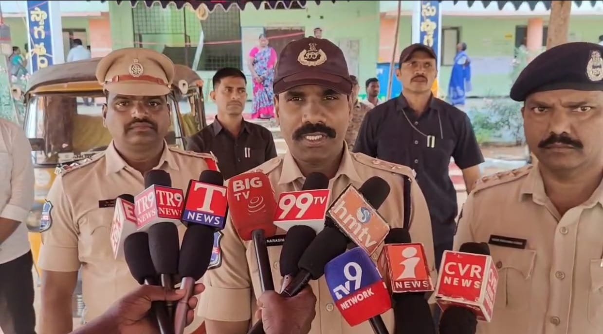 ప్రశాంతమైన వాతావరణంలో ఎన్నికలు – ఎస్పీ నర్సింహన్