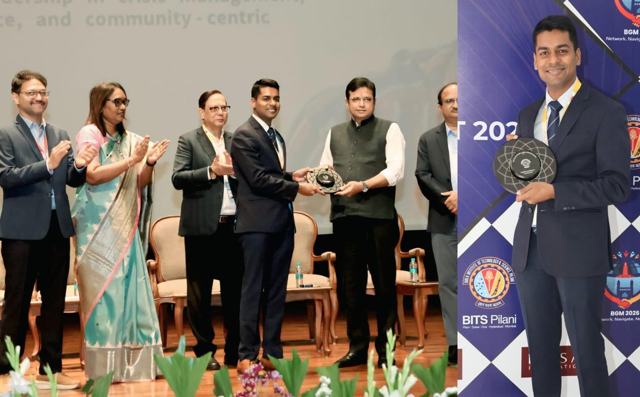 ఖమ్మం కలెక్టర్‌ అనుదీప్ దురిశెట్టికి బిట్స్ పీలాని యంగ్ ఆలుమ్ని అవార్డు – 2026