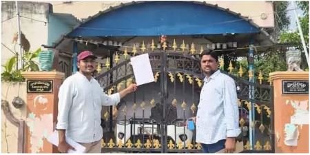 కోదాడ పెద్ద చెరువు ఆక్రమణదారులకు నోటీసులు