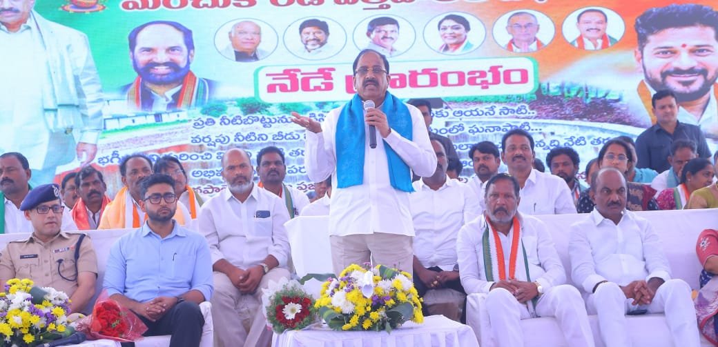 రైతు అభ్యున్నతే ప్రభుత్వ లక్యం:మంత్రి తుమ్మల